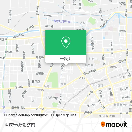重庆米线馆地图
