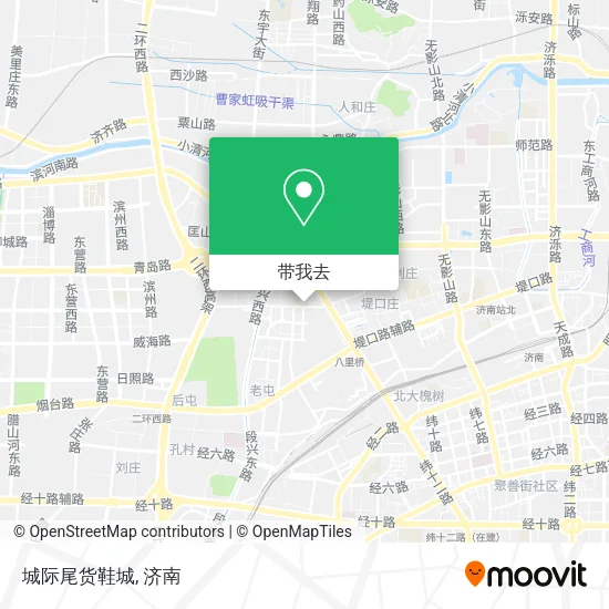 城际尾货鞋城地图