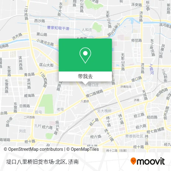 堤口八里桥旧货市场-北区地图