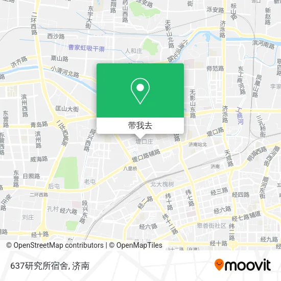 637研究所宿舍地图