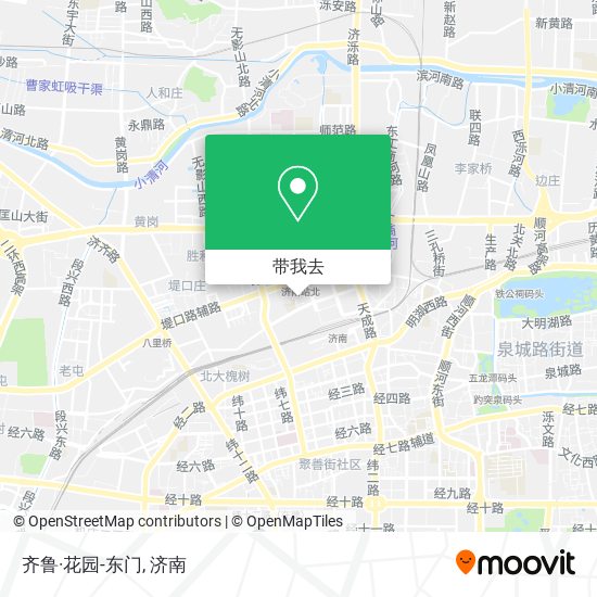 齐鲁·花园-东门地图