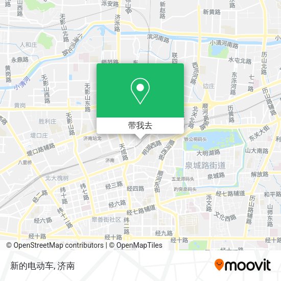 新的电动车地图