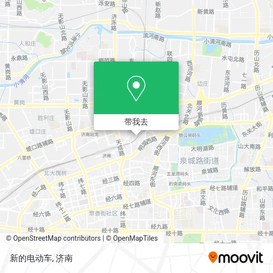 新的电动车地图