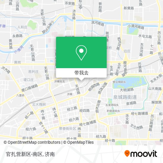 官扎营新区-南区地图