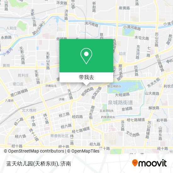 蓝天幼儿园(天桥东街)地图