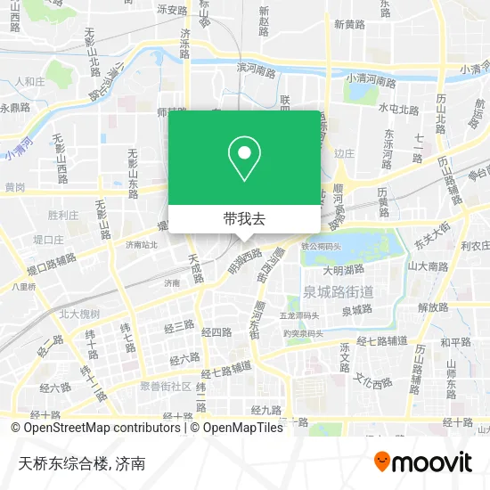 天桥东综合楼地图