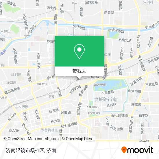 济南眼镜市场-1区地图