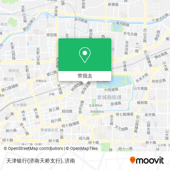 天津银行(济南天桥支行)地图