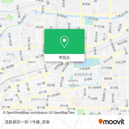 茂新新区一区-1号楼地图