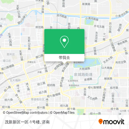 茂新新区一区-1号楼地图