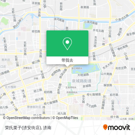 荣氏栗子(济安街店)地图