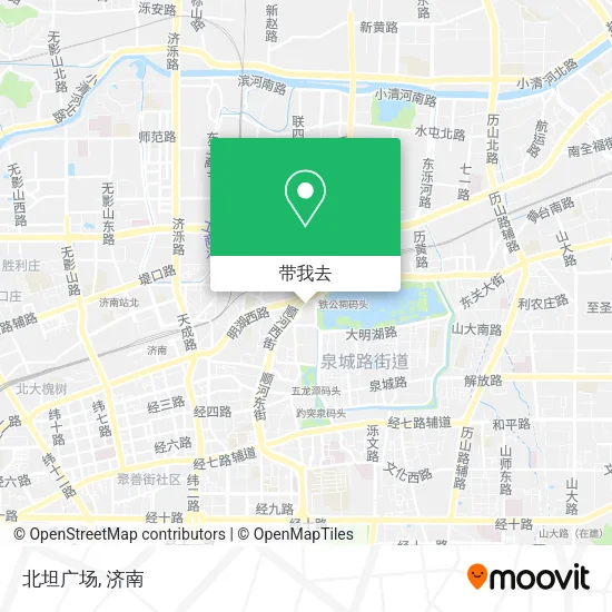 北坦广场地图