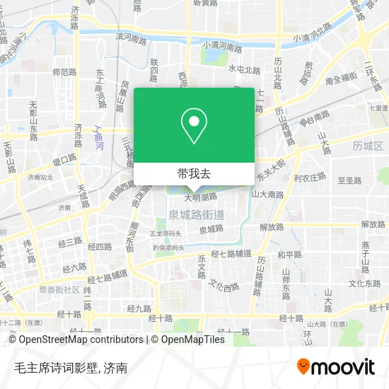 毛主席诗词影壁地图