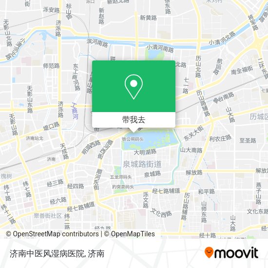 济南中医风湿病医院地图