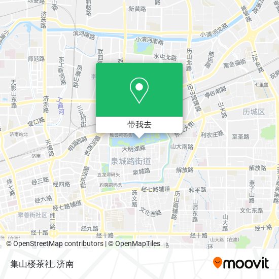 集山楼茶社地图