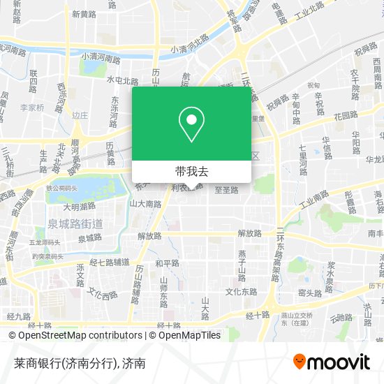 莱商银行(济南分行)地图