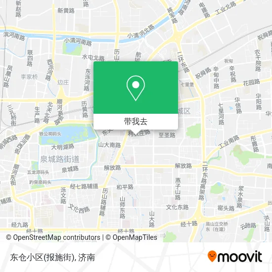 东仓小区(报施街)地图