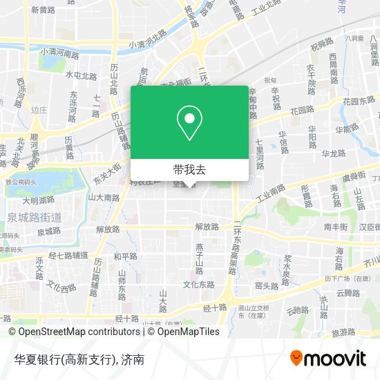 华夏银行(高新支行)地图