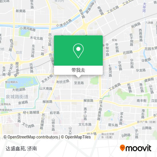 达盛鑫苑地图