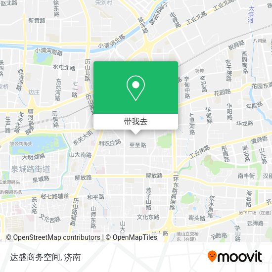 达盛商务空间地图