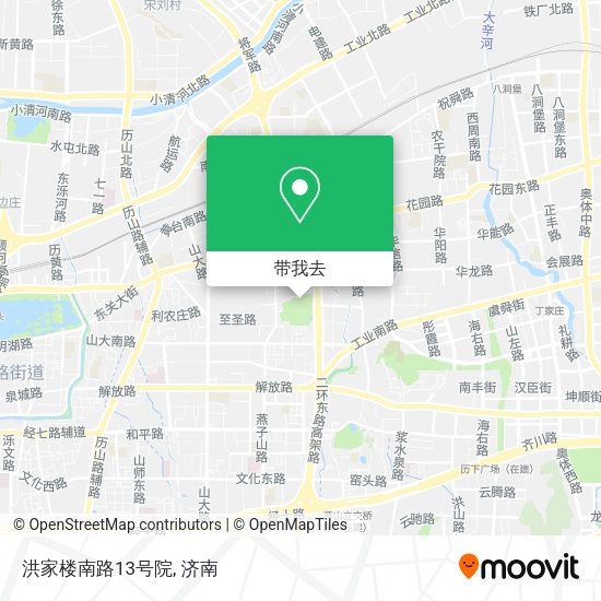 洪家楼南路13号院地图