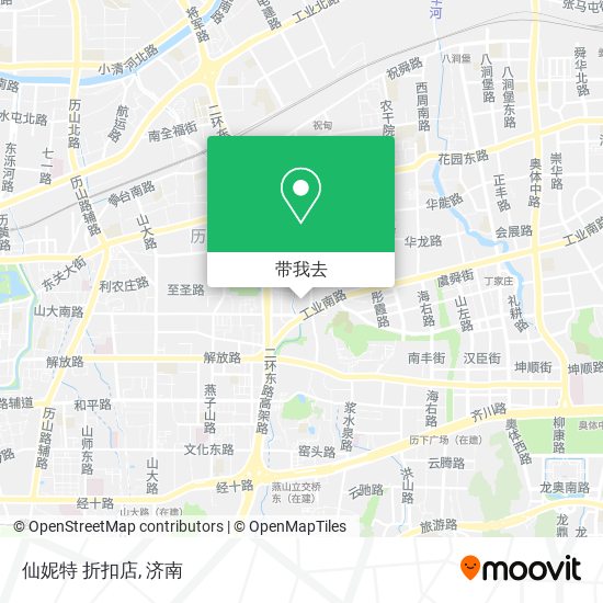 仙妮特  折扣店地图