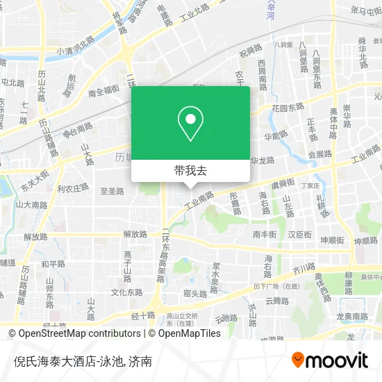 倪氏海泰大酒店-泳池地图