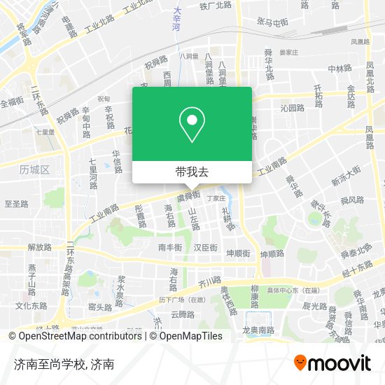 济南至尚学校地图