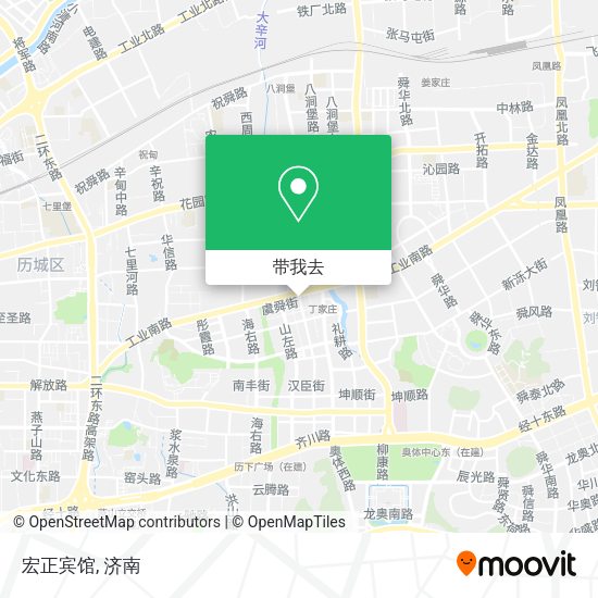 宏正宾馆地图