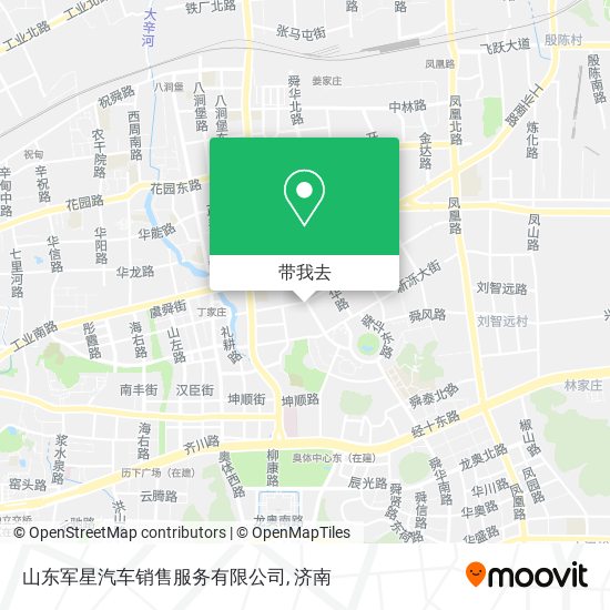 山东军星汽车销售服务有限公司地图