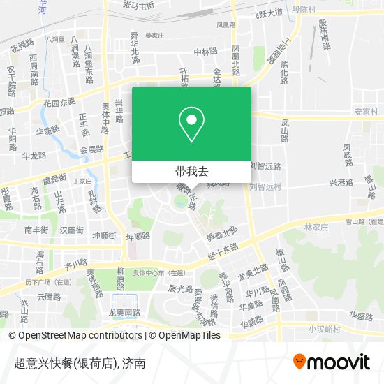 超意兴快餐(银荷店)地图