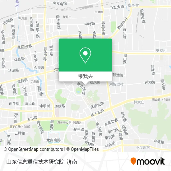 山东信息通信技术研究院地图