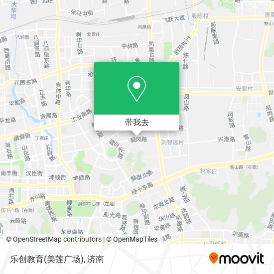 乐创教育(美莲广场)地图