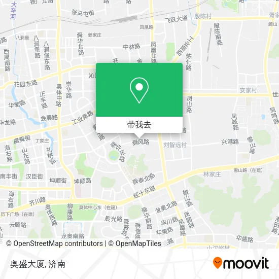 奥盛大厦地图
