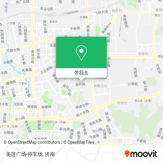 美莲广场-停车场地图