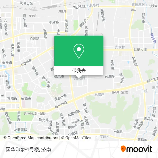 国华印象-1号楼地图
