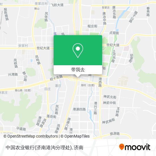 中国农业银行(济南港沟分理处)地图