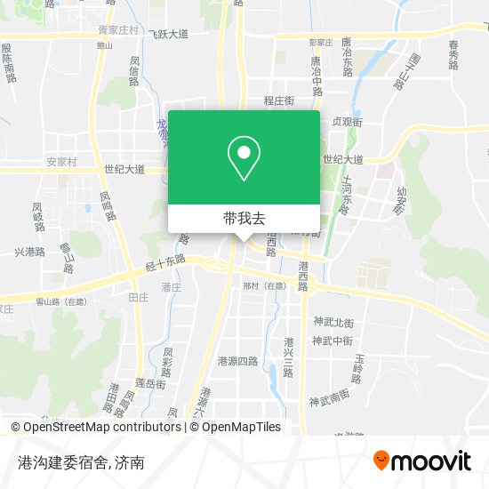 港沟建委宿舍地图