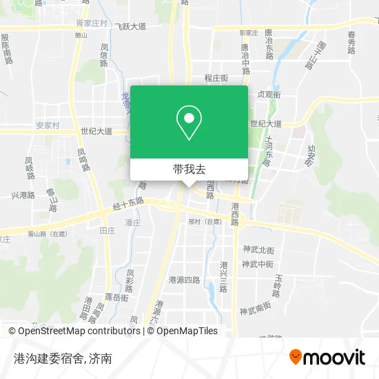 港沟建委宿舍地图