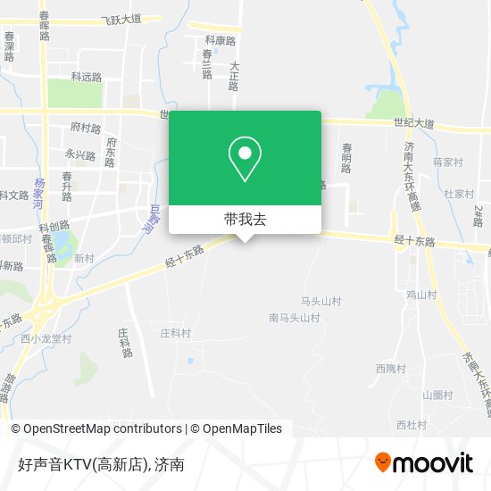 好声音KTV(高新店)地图