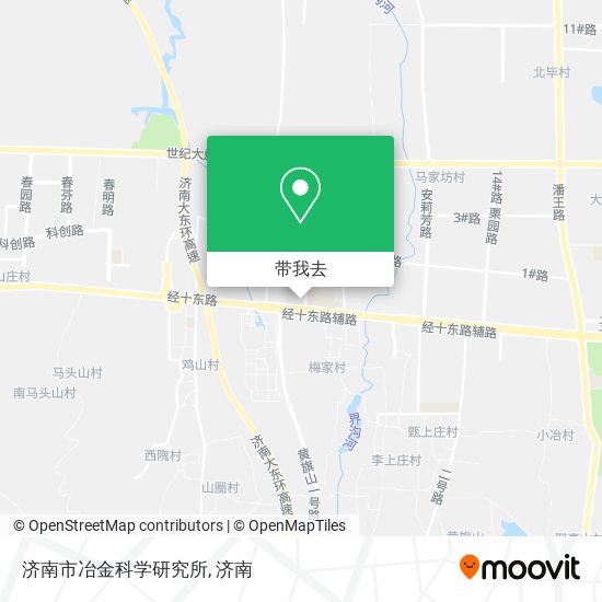 济南市冶金科学研究所地图