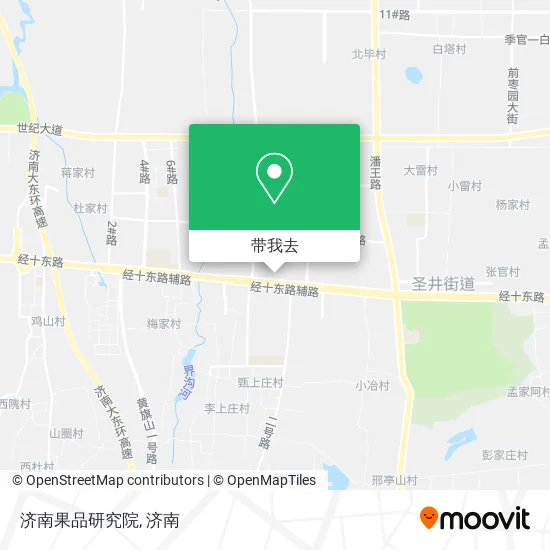 济南果品研究院地图