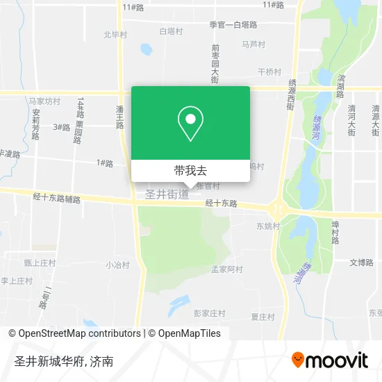 圣井新城华府地图
