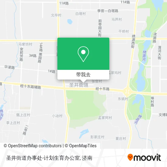 圣井街道办事处-计划生育办公室地图