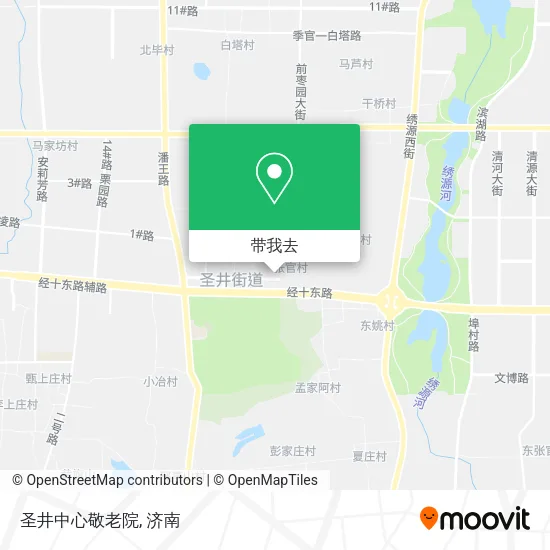 圣井中心敬老院地图