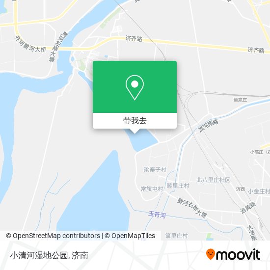 小清河湿地公园地图
