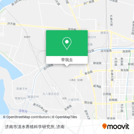 济南市淡水养殖科学研究所地图