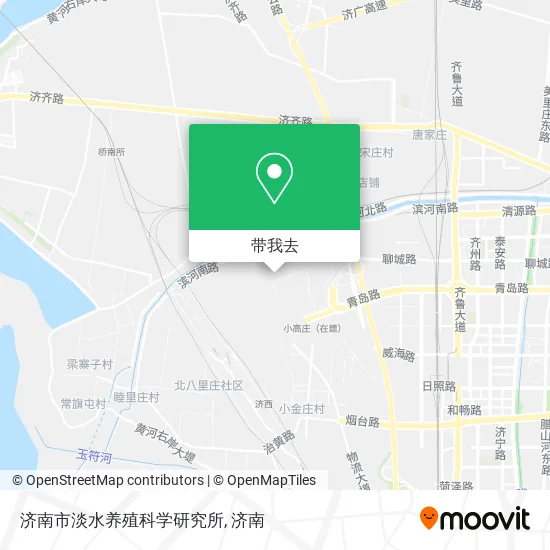 济南市淡水养殖科学研究所地图