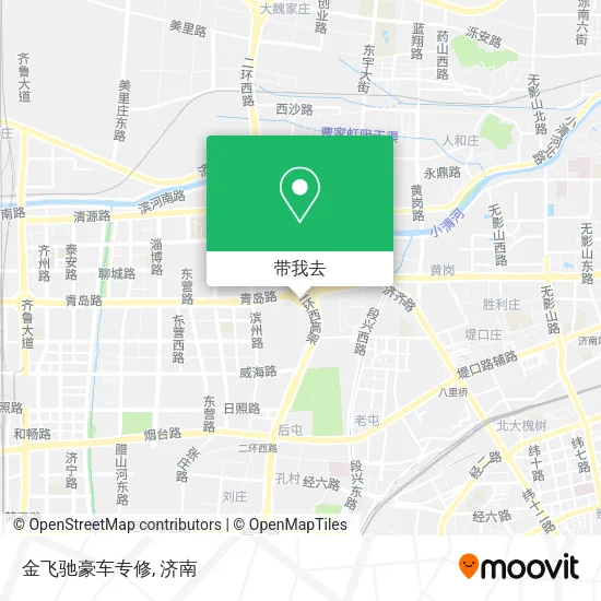 金飞驰豪车专修地图
