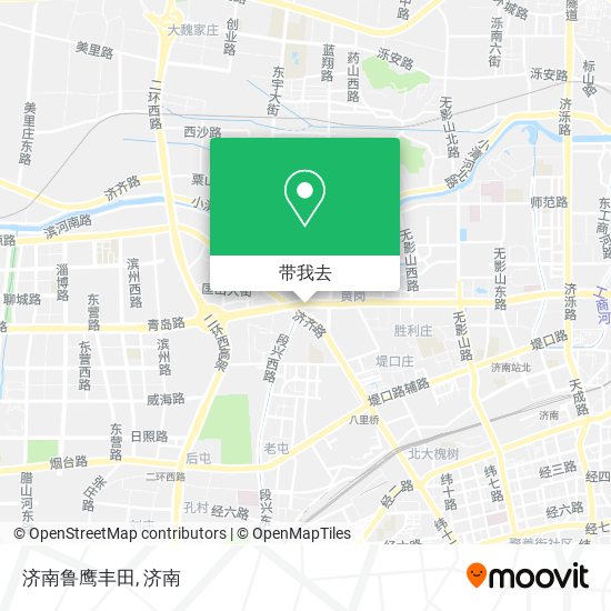 济南鲁鹰丰田地图